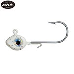 Tungsten 4 Anglers Dimiki Jig Head Pearl White 3-pk