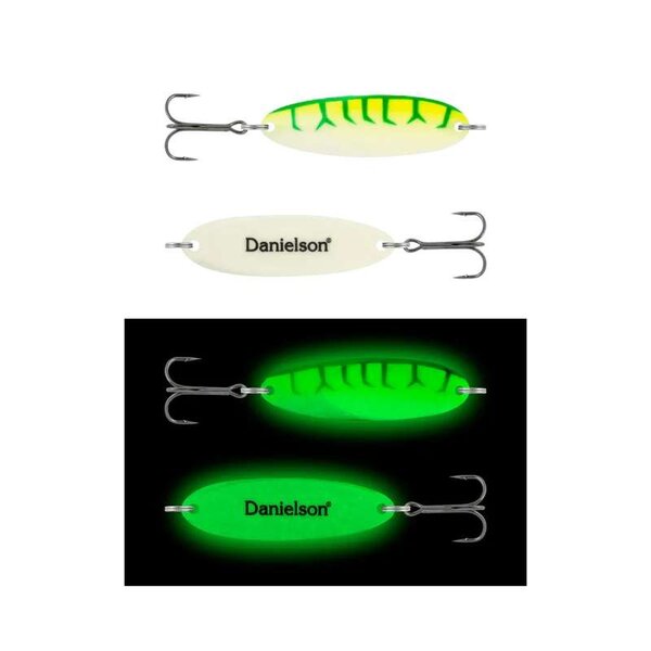 Danielson Night Fight Renegade Super Glow Casting Spoon 3/4oz