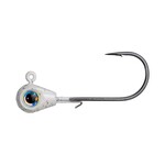 Tungsten 4 Anglers Bomb Jig Head Pearl White 3-pk