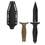 Takumitak Protector Fixed Blade Knife FRN 4.5in Black Oxide Spear Point