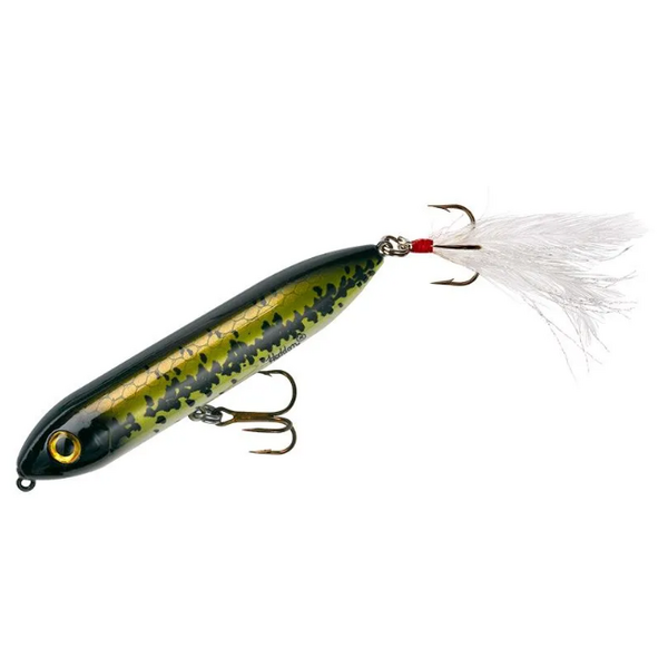 Heddon Feathered Dressed Super Spook Jr