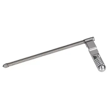 Volquartsen VC10EB-S Extended Bolt Handle and Recoil Rod Assembly for 10/22, SILVER