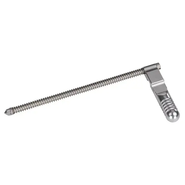 Volquartsen VC10EB-S Extended Bolt Handle and Recoil Rod Assembly for 10/22, SILVER