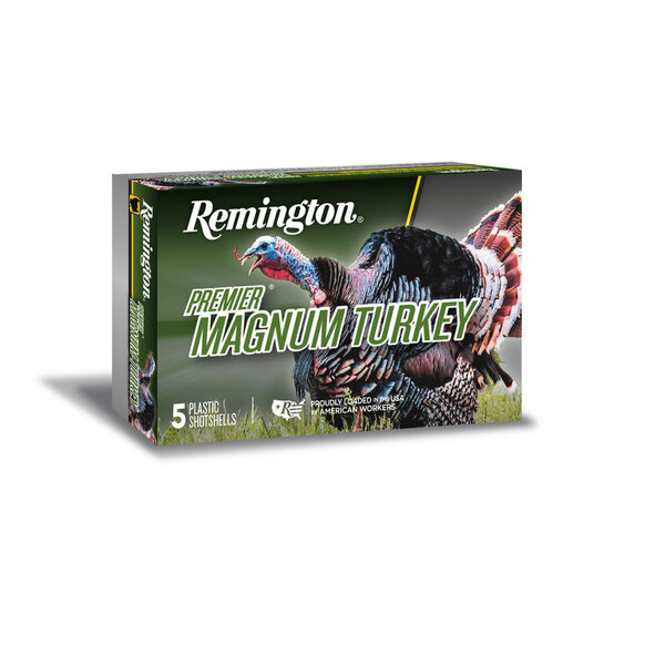 Remington Remington Ammunition 26803 Premier Magnum Turkey 12 Gauge 3 2 oz 5 Shot 5 Per Box