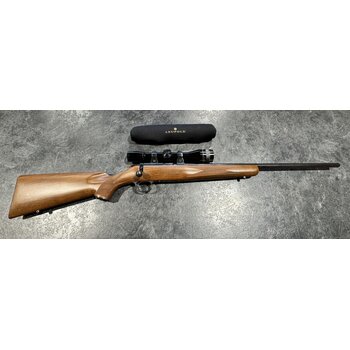 Kimber Model 82 22 Hornet Bolt Action w/Leupold M8 6X Compact