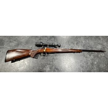 FN Mauser Custom 338-06 Gold Engraved w/Burris 1.5-6 Scope Engraved by AB Bradshaw