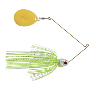 Booyah Covert Single Colorado 1/2oz White Chartreuse Silver Scale