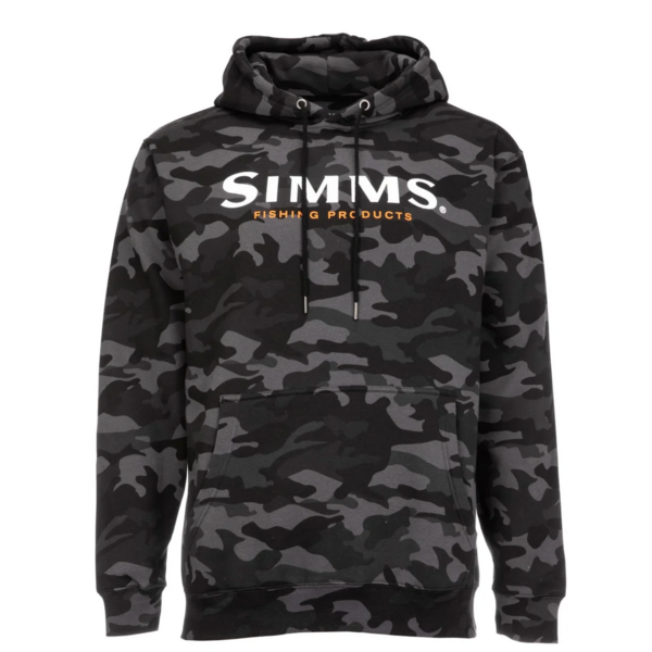Simms  Logo Hoody Woodland Camo Carbon M