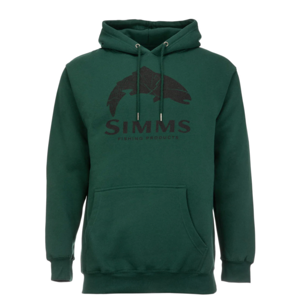 Simms Wood Trout Fill Hoody Forest M