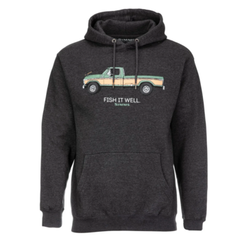 Simms F250 Fish It Well Hoody Charcoal Heather M