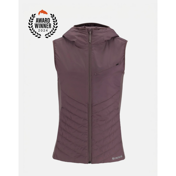 Simms  Women's Fall Run Hybrid Hooded Vest Grayling M