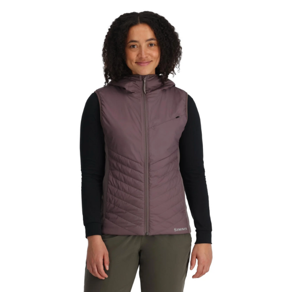 Simms  Women's Fall Run Hybrid Hooded Vest Grayling M