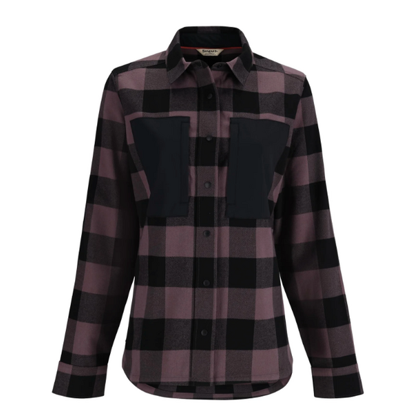 Simms Women's Guide Flannel Grayling Buffalo Check M