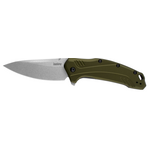 Kershaw LinkAluminum Olive Folding Knife