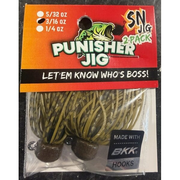 Punisher Jigs Punisher Jig Skirt Ned Jig