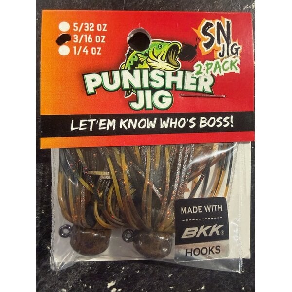 Punisher Jigs Punisher Jig Skirt Ned Jig