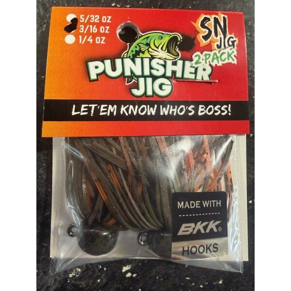 Punisher Jigs Punisher Jig Skirt Ned Jig