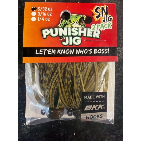 Punisher Jigs Punisher Jig Skirt Ned Jig