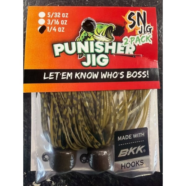 Punisher Jigs Punisher Jig Skirt Ned Jig