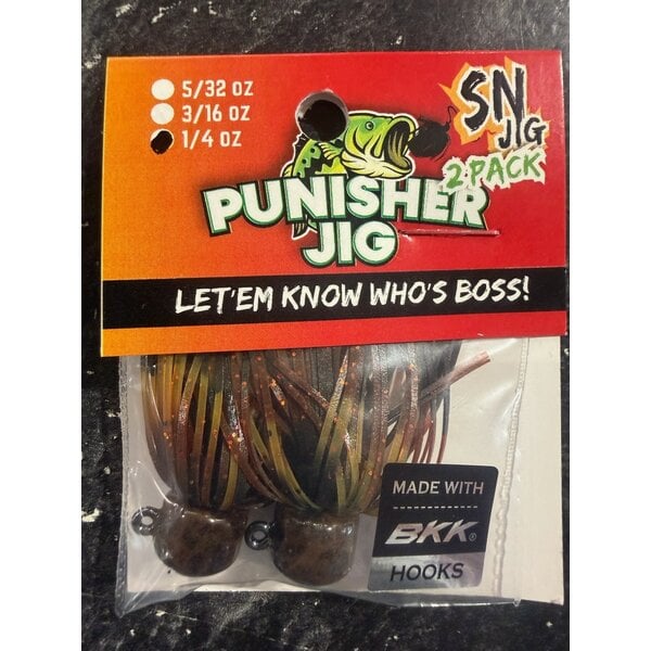 Punisher Jigs Punisher Jig Skirt Ned Jig