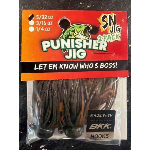 Punisher Jigs Punisher Jig Skirt Ned Jig
