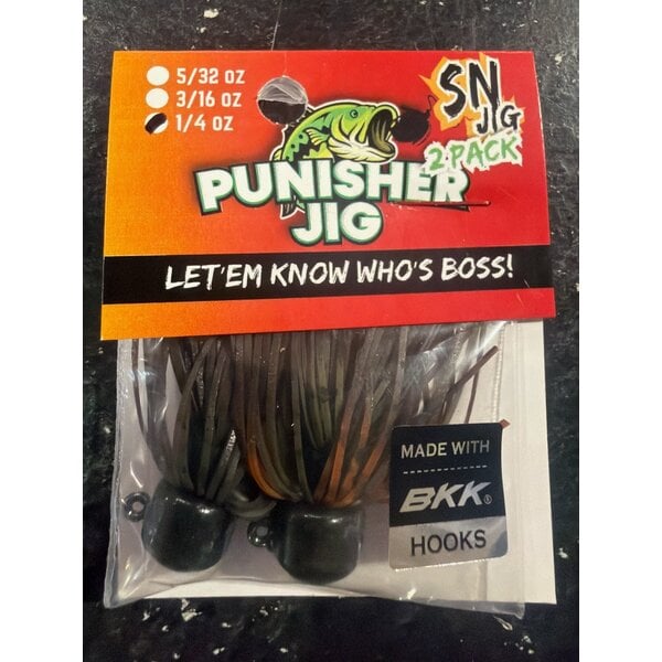 Punisher Jigs Punisher Jig Skirt Ned Jig