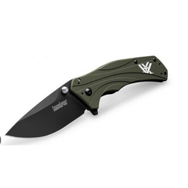 Kershaw LinkAluminum Olive Folding Knife