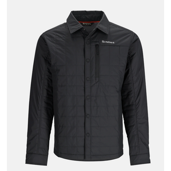 Simms Fall Run Hybrid Shacket Black M