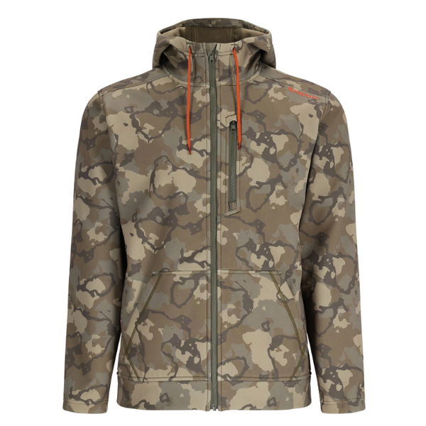 Simms Rogue Hoody Regiment Camo Olive Drab M