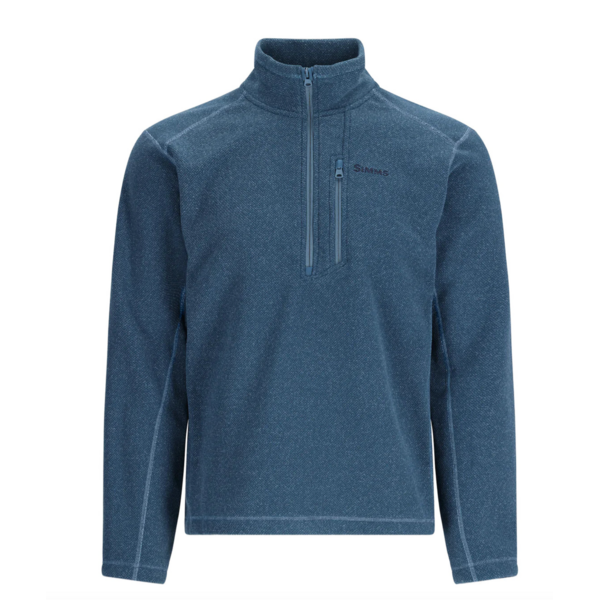 Simms  Rivershed Half Zip Neptune Heather M