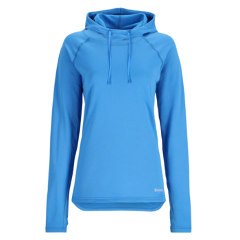 Simms Women's Heavyweight Baselayer Hoody Kingfisher M