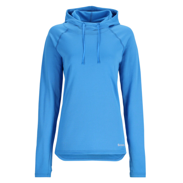 Simms Women's Heavyweight Baselayer Hoody Kingfisher M