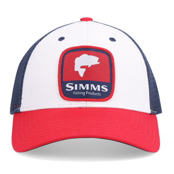 Simms Bass Patch Trucker Americana