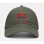 Simms Trout Icon Trucker Riffle Green