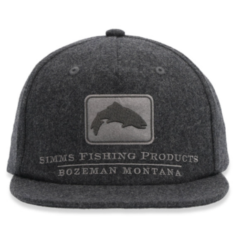 Simms Wool Icon Trucker Graphite