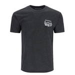 Simms Fish It Well Truck T-Shirt Charcoal Heather M