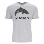 Simms  Trout Fill T-Shirt Grey Heather M