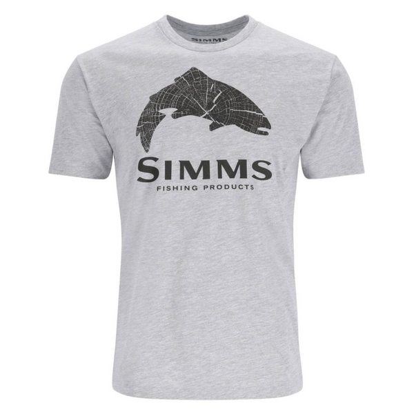 Simms  Trout Fill T-Shirt Grey Heather M