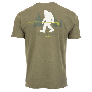 Simms Sasquatch T-Shirt Military Heather M