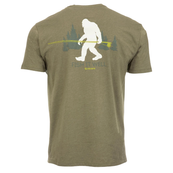 Simms  Sasquatch T-Shirt Military Heather M