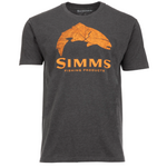 Simms Wood Fill T-Shirt Flame M