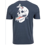Simms Trout On My Mind T-Shirt Navy Heather M
