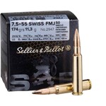 Sellier & Bellot 7.5X55 Swiss 174 Gr FMJ