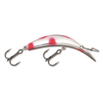 Luhr Jensen Kwikfish  K11X X-Treme Silver/Flo Red Dot