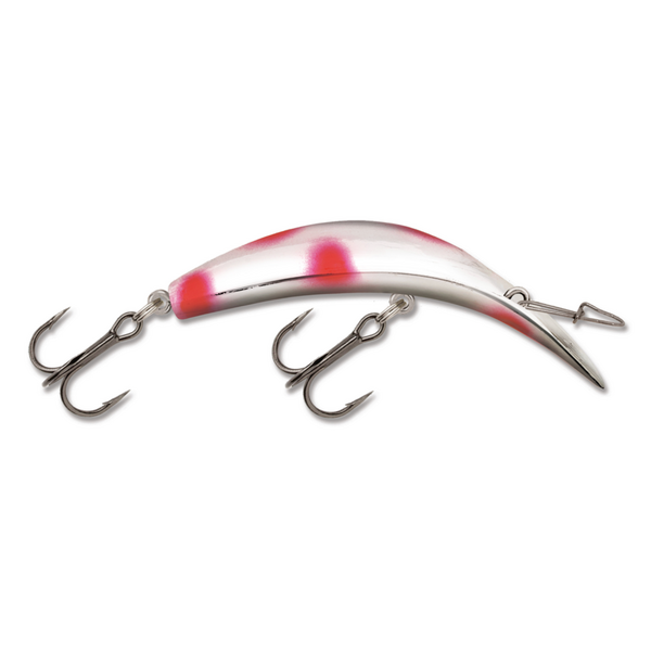 Luhr Jensen Kwikfish  K11X X-Treme Silver/Flo Red Dot