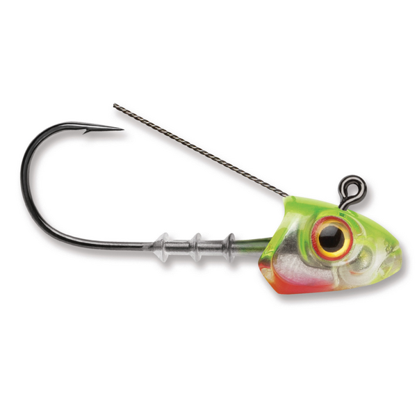 Storm 360GT Searchbait Weedless Jig 1/4oz Chartreuse Ice 2-pk