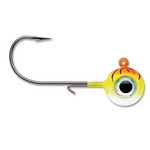 VMC Neon Moon Eye Jig 1/32oz Orange Fire UV 2-pk