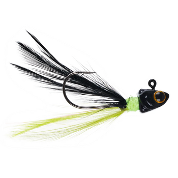 6th Sense Pluck Hair Jigs 1/8oz 3-pk