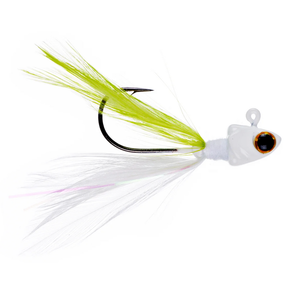 6th Sense Pluck Hair Jigs 1/8oz 3-pk