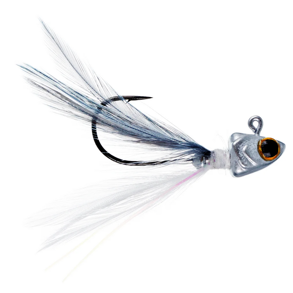 6th Sense Pluck Hair Jigs 1/8oz 3-pk